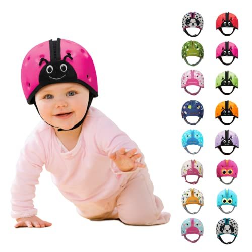 SafeheadBABY: Award-Winning Infant Safety Helmet, Baby Crawling and Walking Helmet, Toddler Head Protection, Expandable and Adjustable, Ultra-Lightweight, Tested and Certified