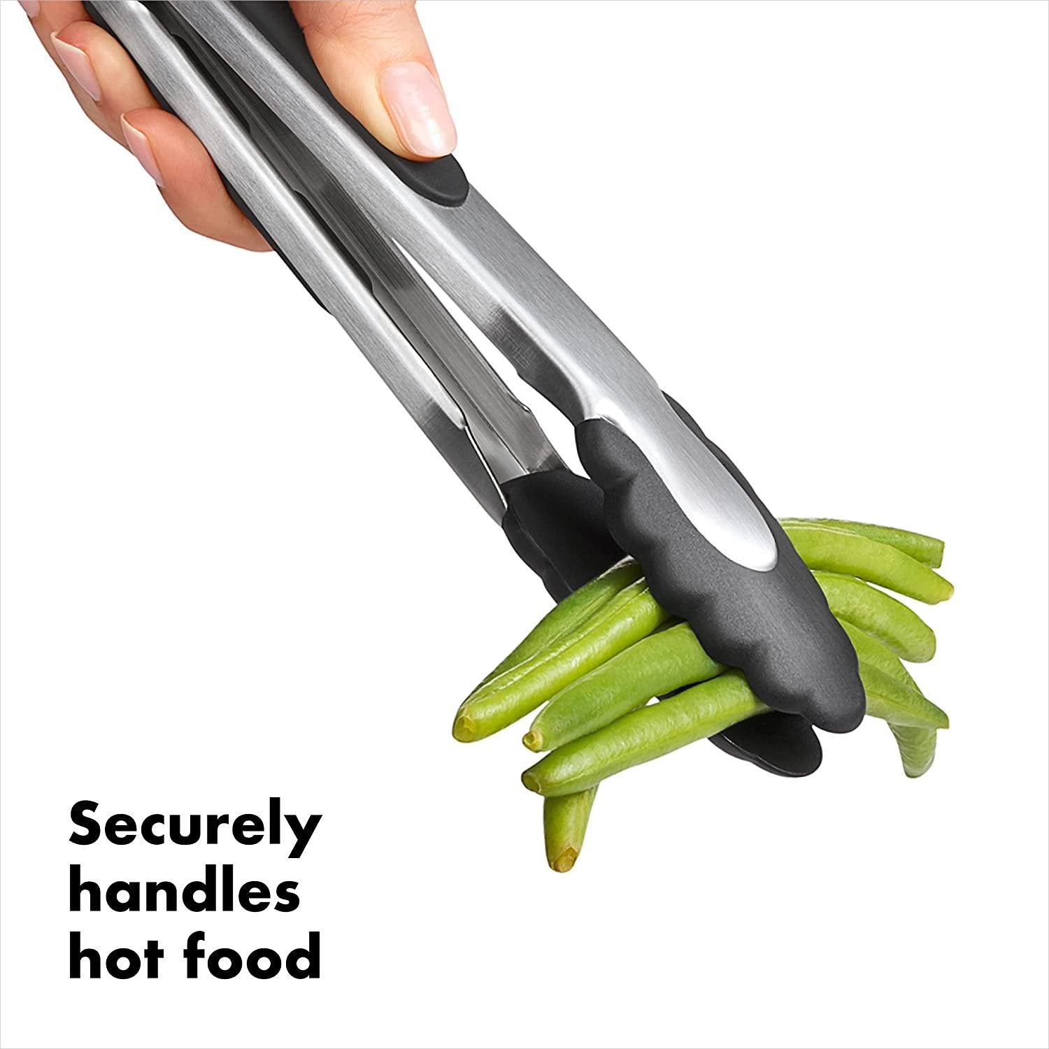 OXO Good Grips 9-Inch Locking Tongs with Nylon Heads