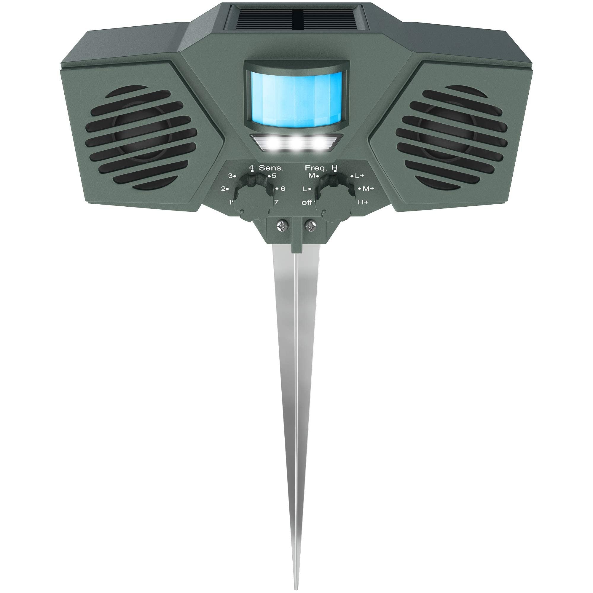 Ultimate Outdoor Pest Repeller | Solar Powered Motion Activated | Green |  Free Shipping & Returns