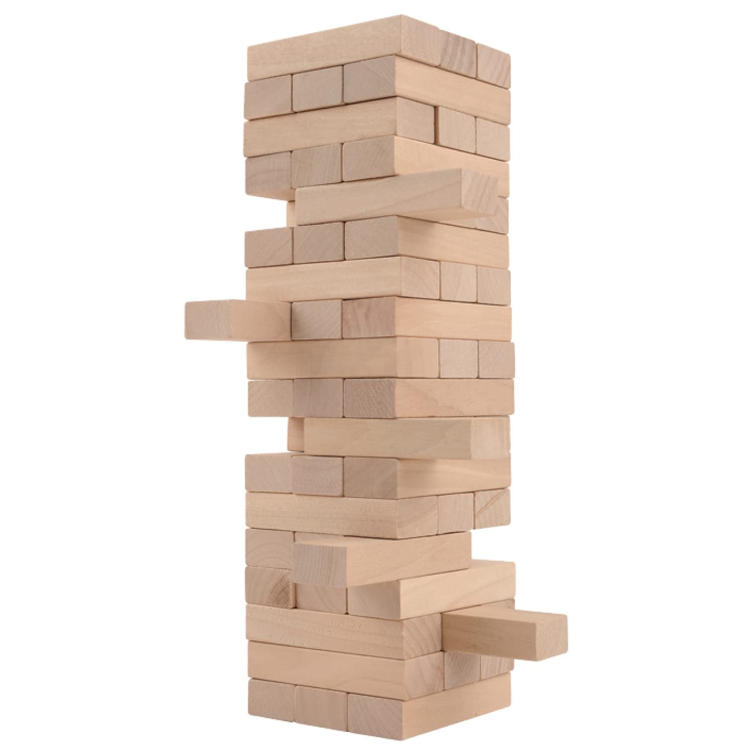 CoolToys Timber Tower Wood Block Stacking Game - Original Edition 48 Pieces - 1 Pack Size - Free Shipping