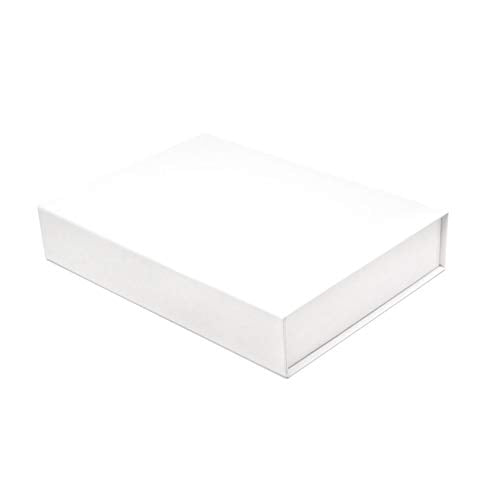 Prime Line Packaging 11x8x2 15 Pack White Magnetic Closure Box, Bridesmaid Proposal Box, Magnetic Gift Box for Small Business, Christmas Presents Bulk  - Like New