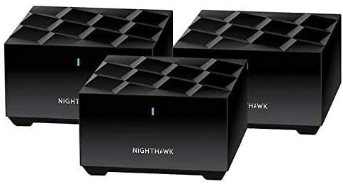 Netgear Nighthawk Whole Home Mesh WiFi 6 System, 3-Pack (MK63-100NAS)  - Acceptable