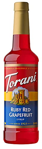 Torani Syrup, Ruby Red Grapefruit, 25.4 Ounces (Pack of 1)