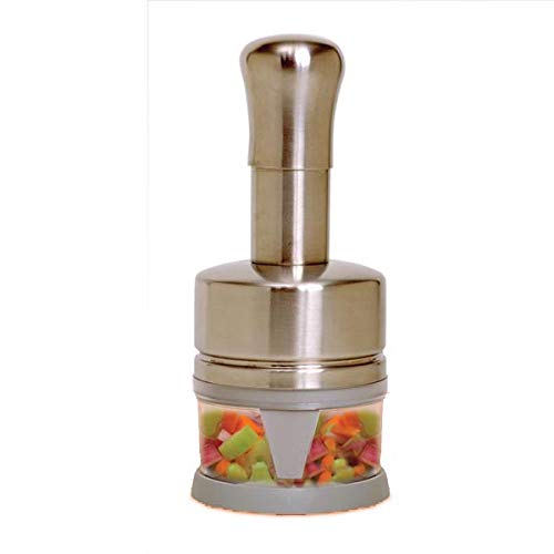 Norpro Stainless Steel Vegetable Chopper, One Size, Silver  - Like New