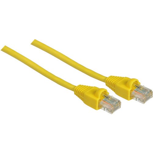 Pearstone 100' Cat5e Snagless Patch Cable (Yellow)  - Very Good