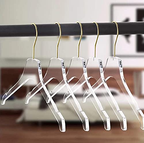 Quality Acrylic Clear Hangers, Made of Clear Acrylic for a Luxurious Look and Feel with Swivel Hook  - Acceptable