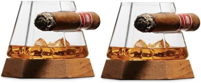 James Scott Cigar Glass  - Like New