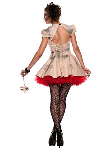 Seeing Red Adult Voodoo Magic Sexy Costume Small Beige