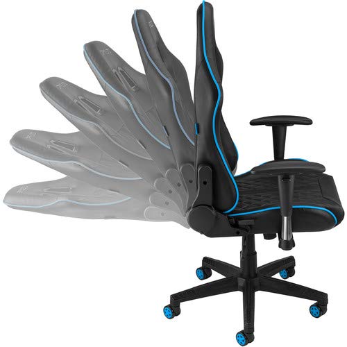 Spieltek 100 Series Gaming Chair (Black & Blue)  - Like New