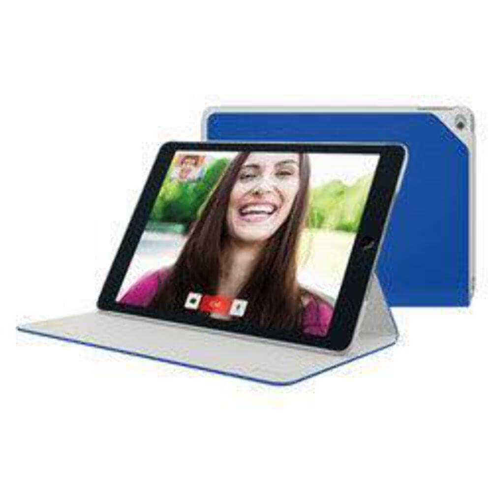 Logitech 939-001094 Hinge Flex Case Blue Case For Ipad Air2 W/ Any Angle Stand  - Very Good