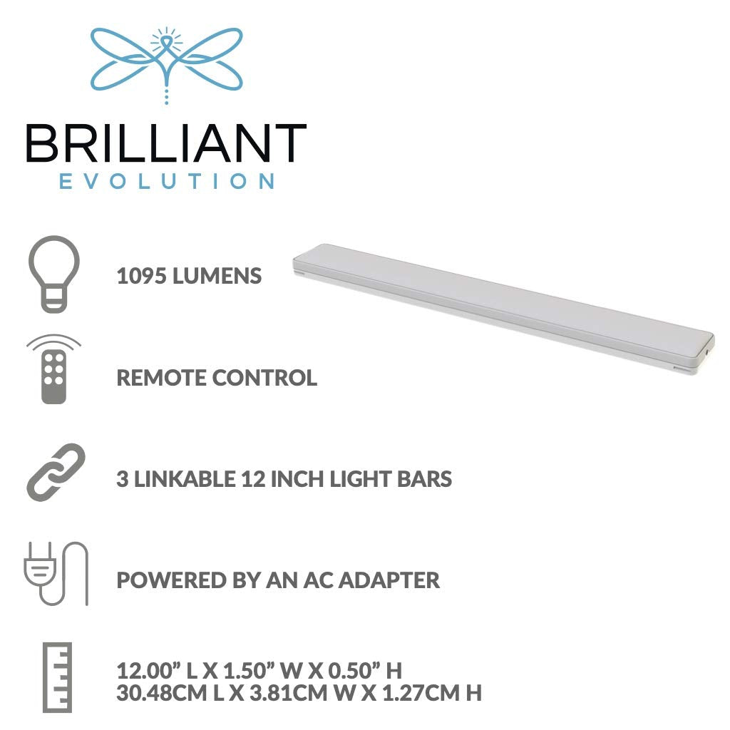 Brilliant Evolution Wired LED Under Cabinet Light Kit