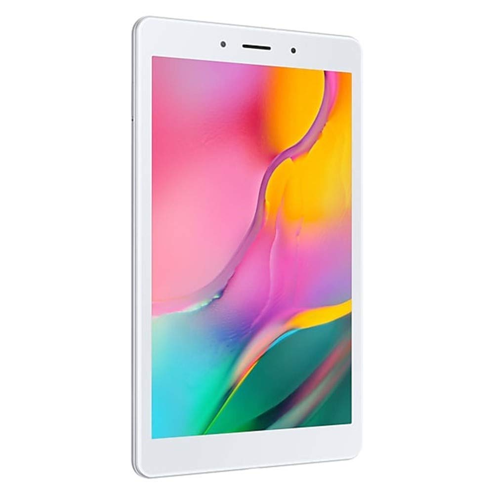 SAMSUNG Galaxy Tab A 8.0" (2019, WiFi Only) 32GB, 5100mAh All Day Battery, Dual Speaker, SM-T290, International Model (32GB + 32GB SD Bundle, Silver)  - Like New