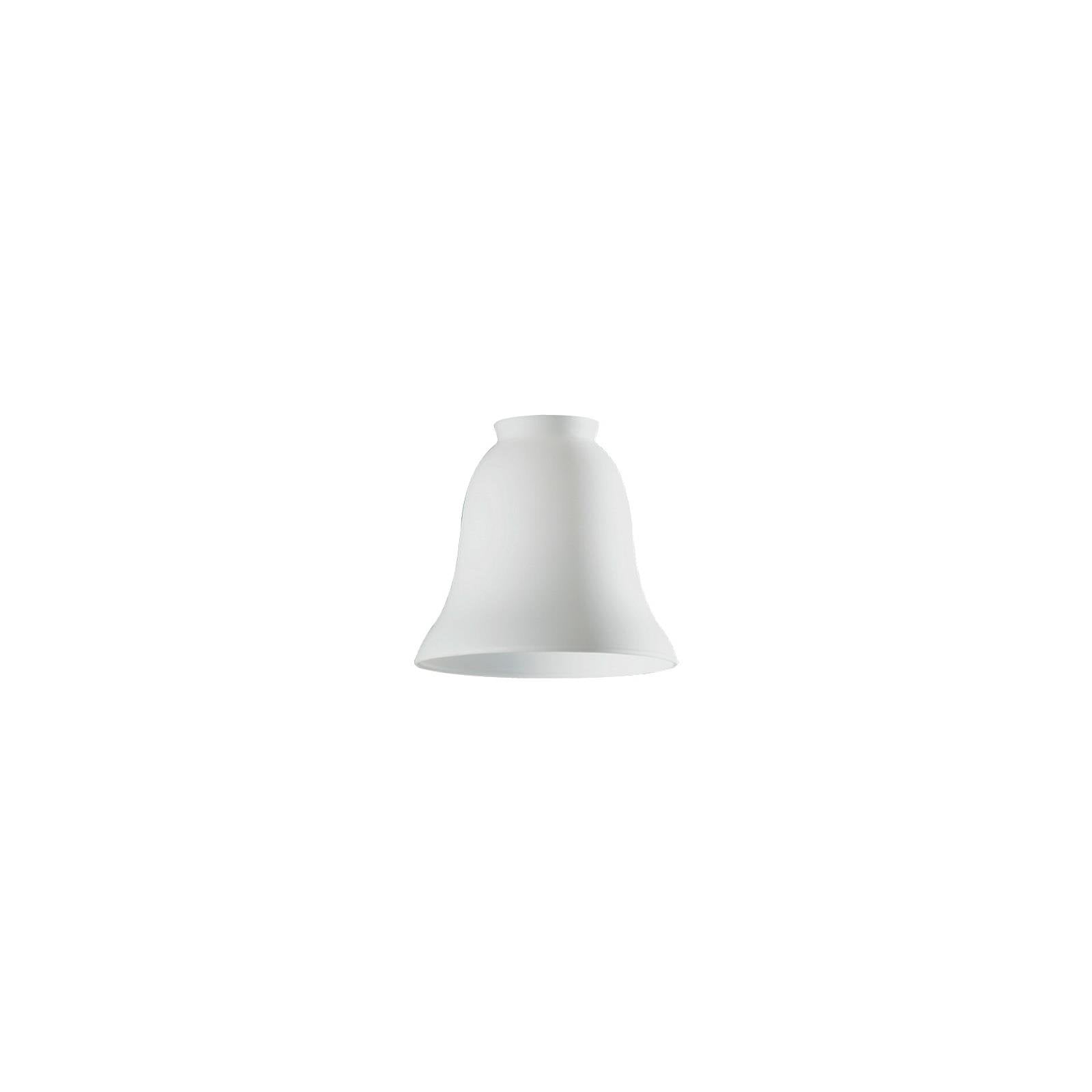 Westinghouse 8122700 2-1/4 White Opal Bell Lamp Shade  - Like New