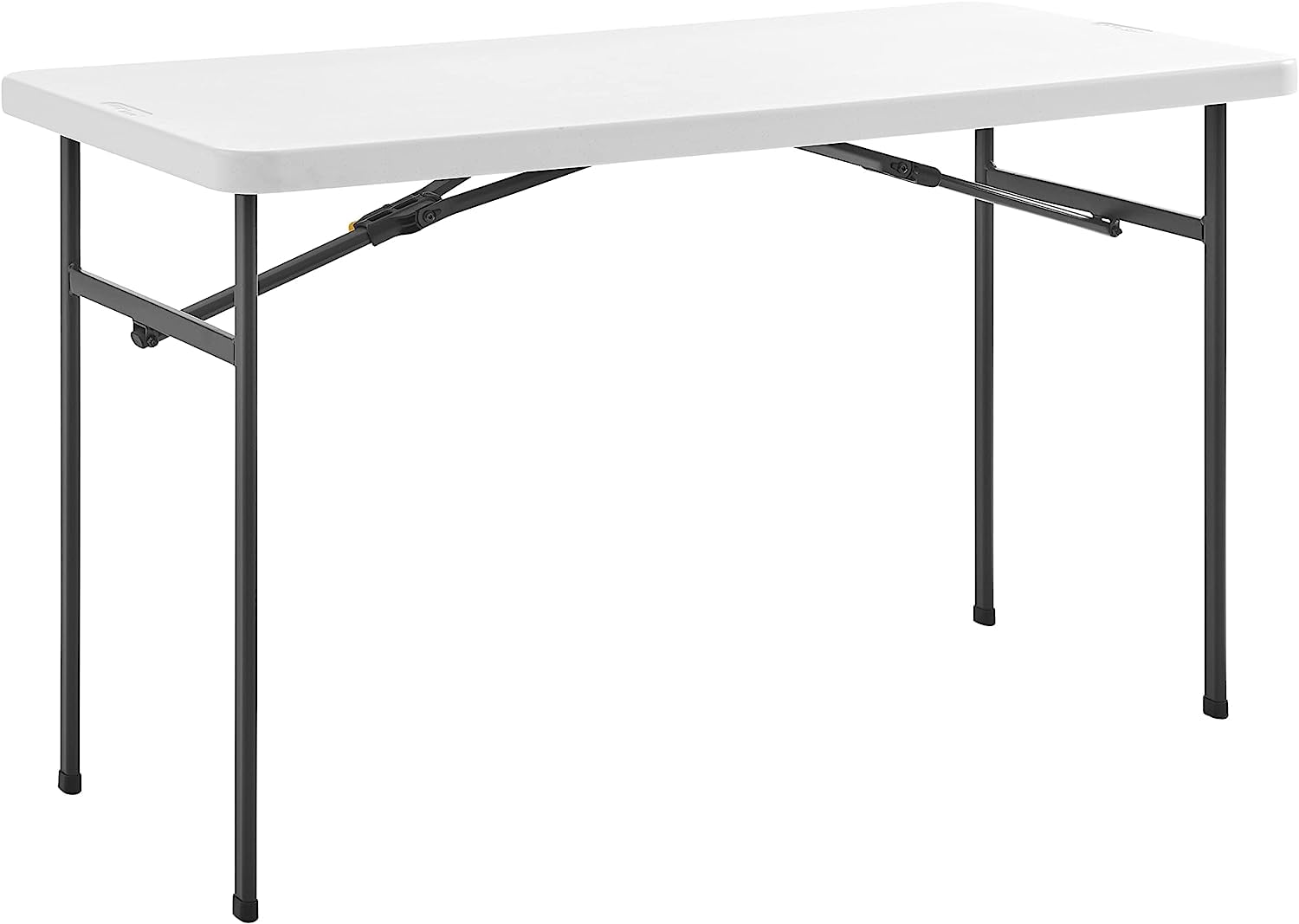 Sorfey Portable Folding Table 8-Foot X 30 inch, White Plastic  - Very Good