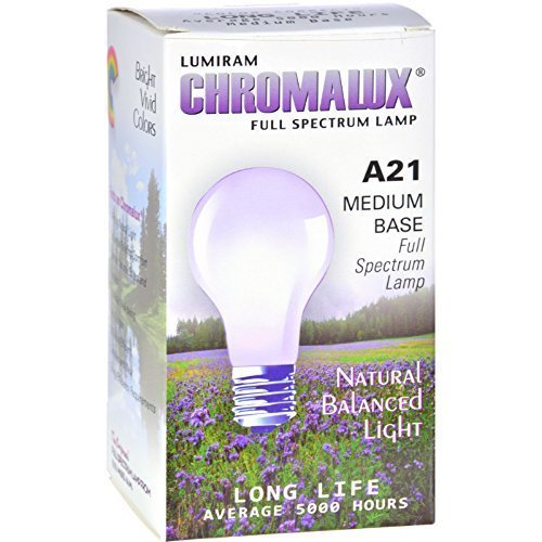 Chromalux Light Bulb Std Clear 75w Bulb (Multi-Pack) 2  - Like New