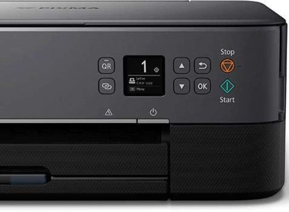 Canon TS5320a All in One Wireless Printer, Scanner, Copier with AirPrint, no Bluetooth, Black  - Like New