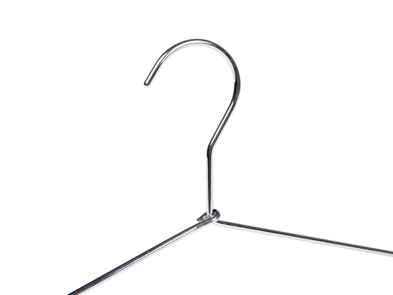 Quality Hangers Heavy Duty Metal Suit Hanger Coat Hangers with Polished Chrome (8 Pack)  - Like New