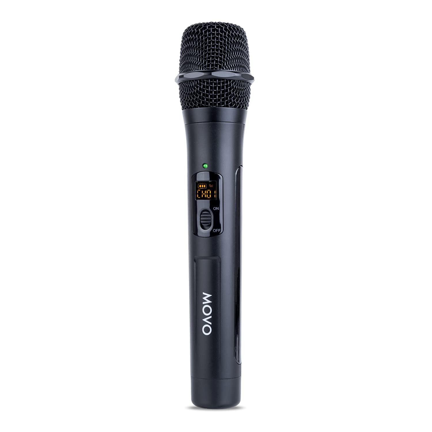 Movo WMX-7-TH VHF Portable Handheld Microphone Transmitter for The WMX-7 Wireless Microphone System - 12-Channel Wireless Mic Best Wireless Microphones for Weddings, Interviews, Presentations  - Very Good
