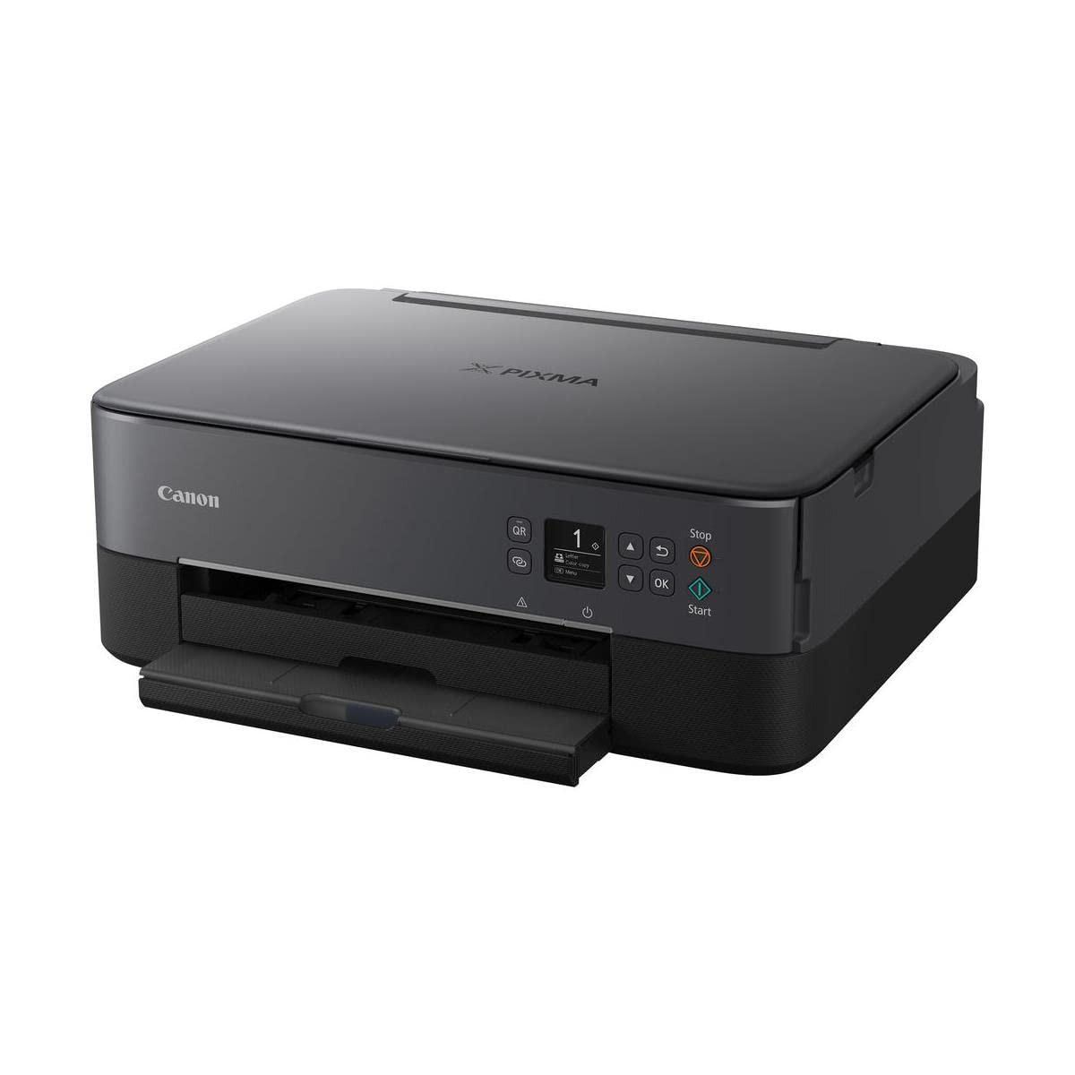 Canon TS5320 All in One Wireless Printer, Scanner, Copier with AirPrint, Black, Amazon Dash Replenishment Ready  - Acceptable