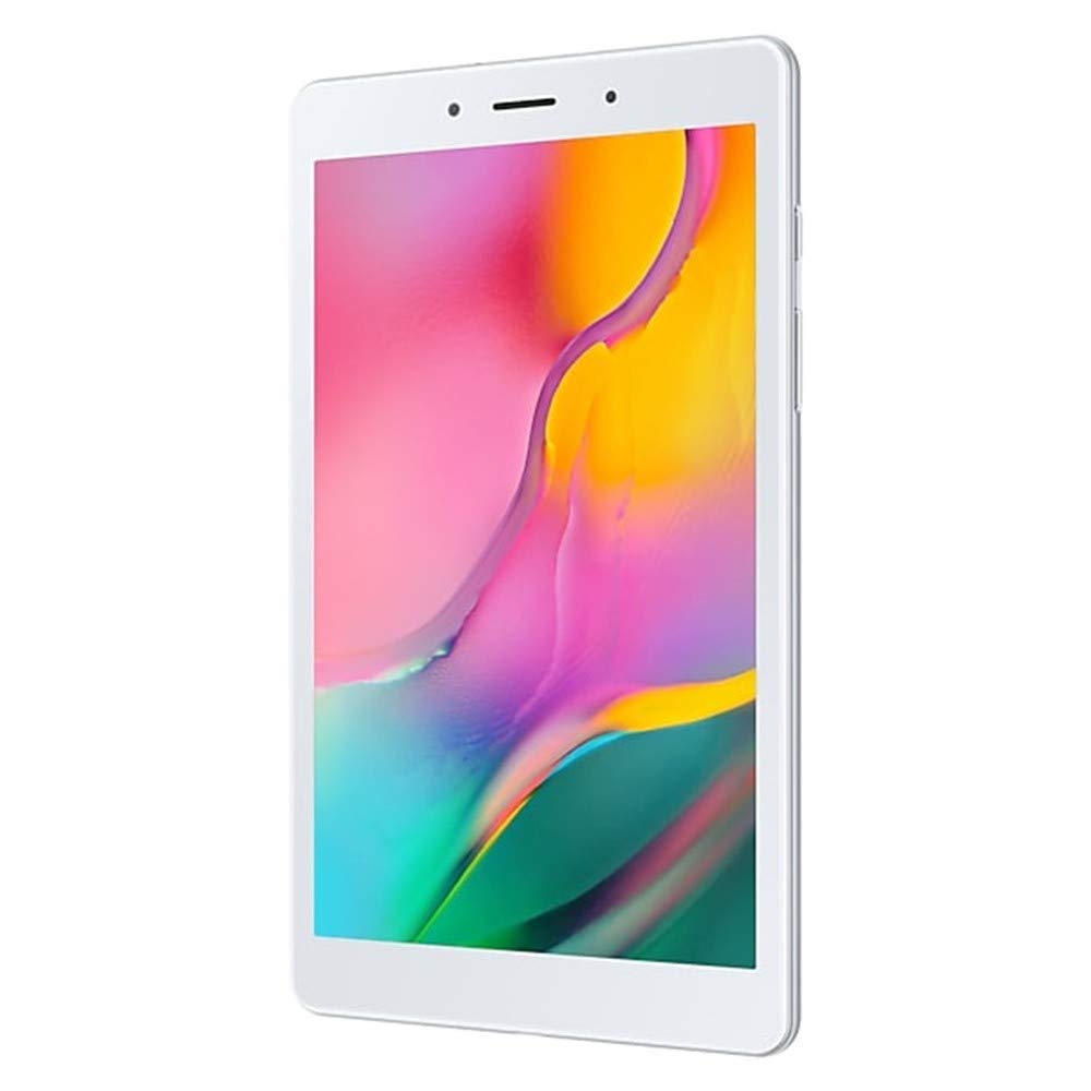 SAMSUNG Galaxy Tab A 8.0" (2019, WiFi Only) 32GB, 5100mAh All Day Battery, Dual Speaker, SM-T290, International Model (32GB + 32GB SD Bundle, Silver)  - Like New