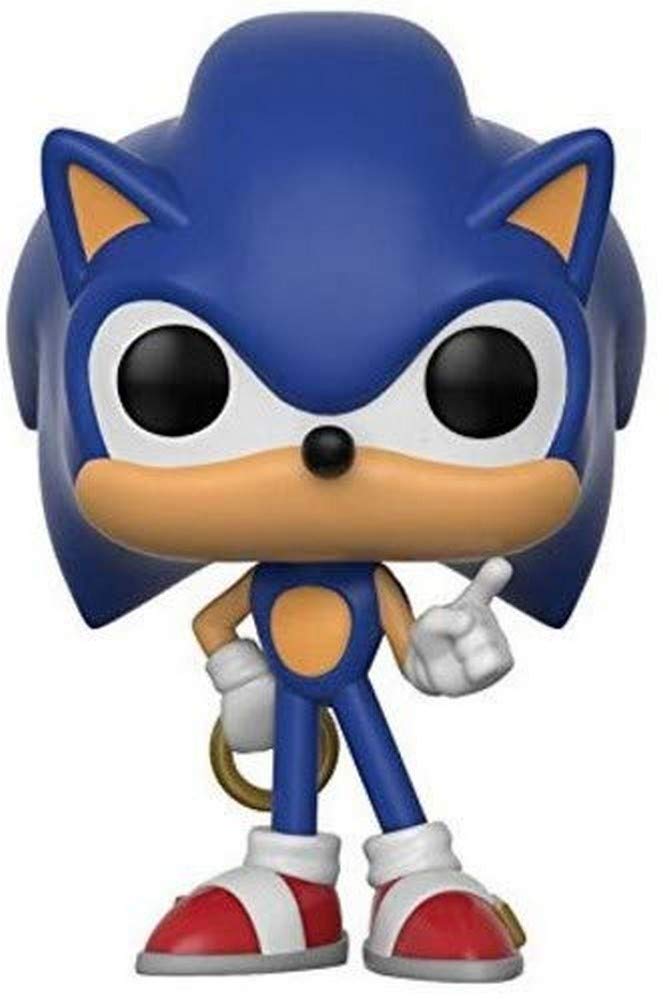 POP Games: Sonic - Sonic with Ring Collectible Toy, Multicolor, One Size