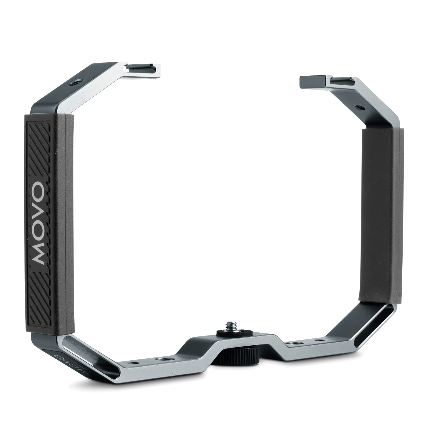 Movo SPR/CR-5 Metal Cage Rig Stabilizer for Mirrorless Camera, DSLR, Smartphone - Dual-Grip Handheld Camera Rig - Two Hand Stabilizer for Video and Film Shoots, Sports Videography, Vlogging, and More  - Like New