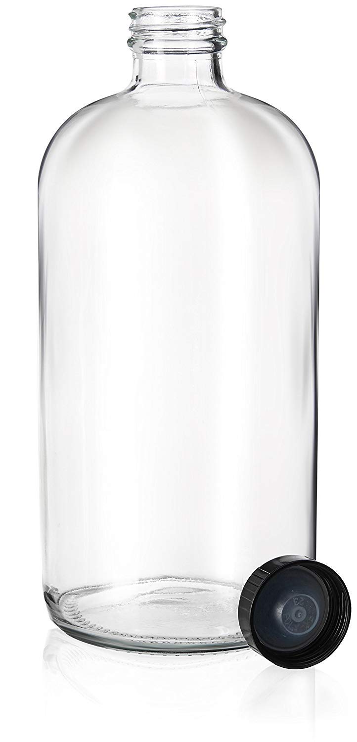 33-400 Black Airtight Phenolic Poly Cone Insert Caps for 33mm Wide Glass Growler Bottles- Industrial & Food Grade (fits kitchentoolz 32oz Growler)  - Like New