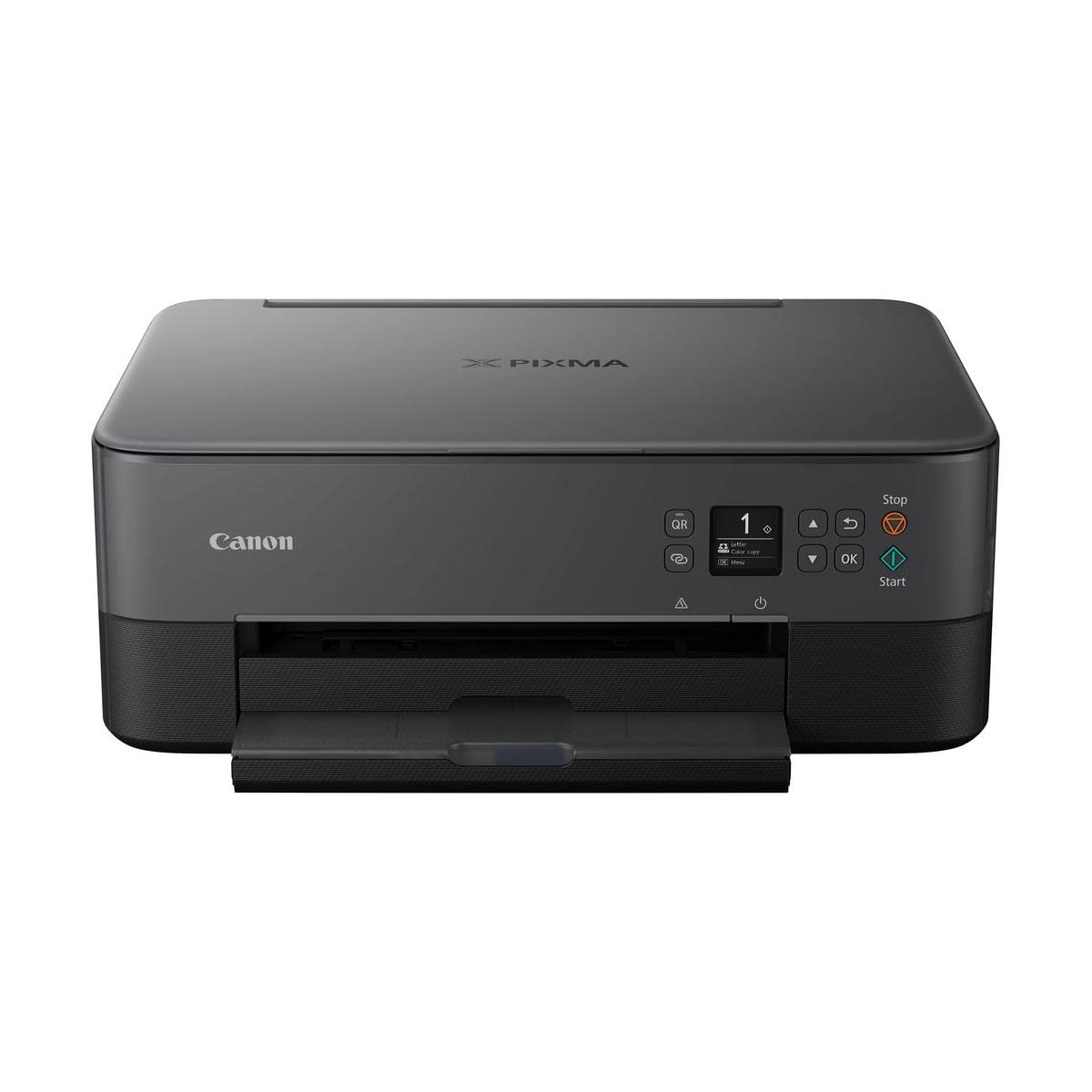 Canon TS5320 All in One Wireless Printer, Scanner, Copier with AirPrint, Black, Amazon Dash Replenishment Ready  - Acceptable