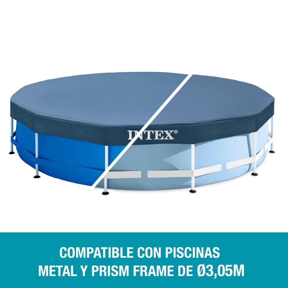 Intex Round Metal Frame Pool Cover  - Like New