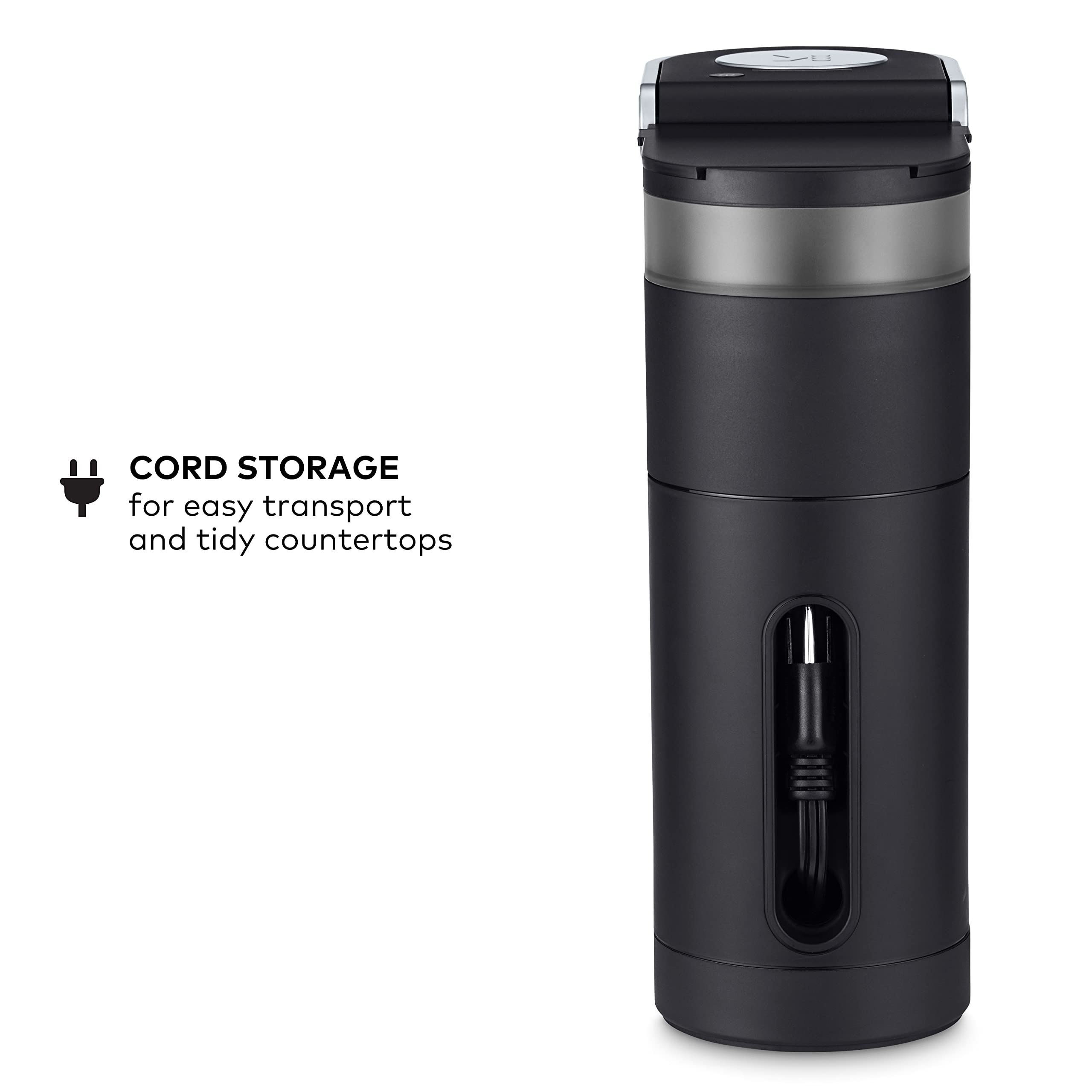 Matte Black Hot Beverage K-Mini Dispenser  - Acceptable