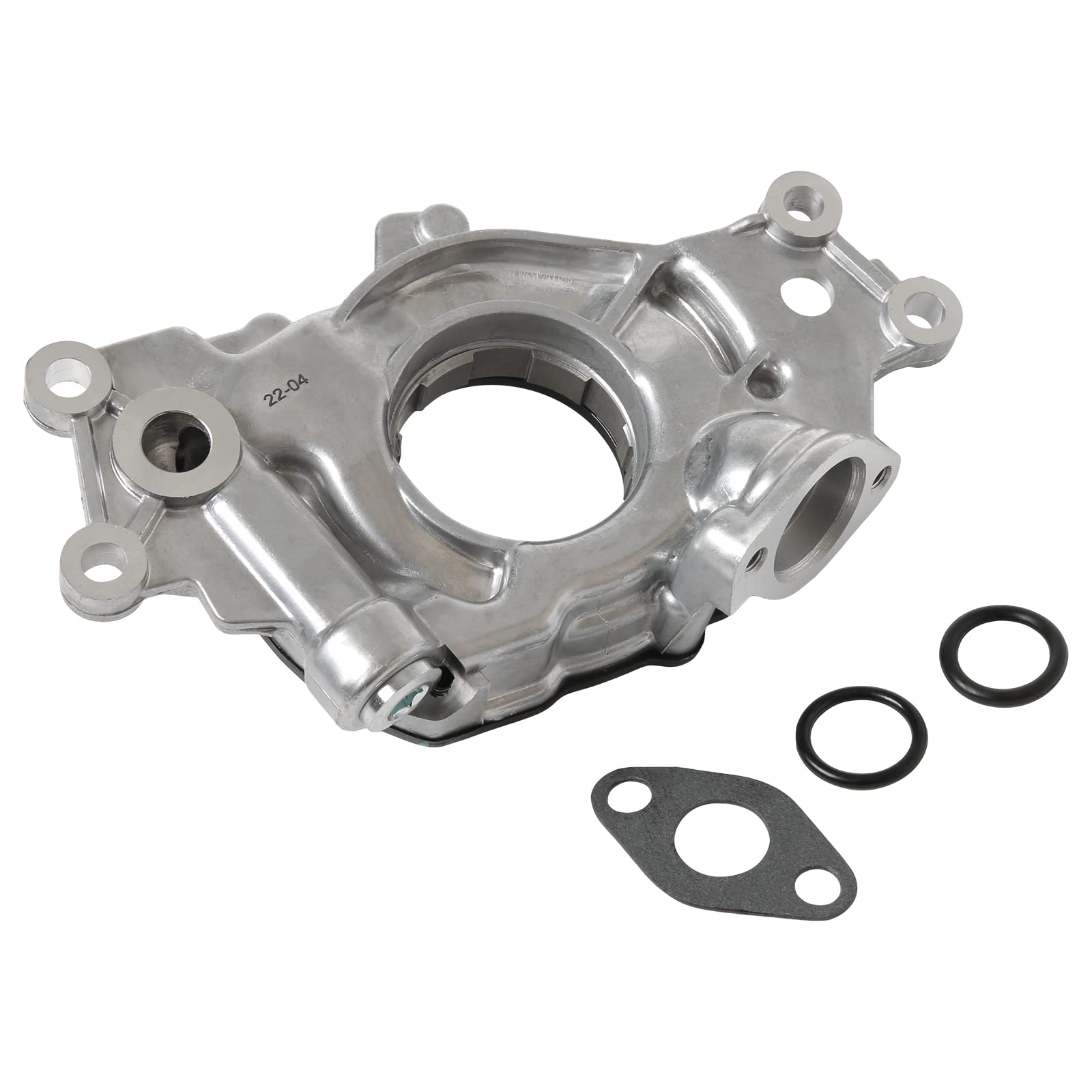 Replacement High Volume Oil Pump - Compatible with Buick, Cadillac, Chevy, GMC, Hummer, Isuzu, Pontiac, Saab - 4.8L, 5.3L, 5.7L, 6.0L, 6.2L - Replaces M295HV, 12696357 - High Pressure Wet Sump  - Very Good