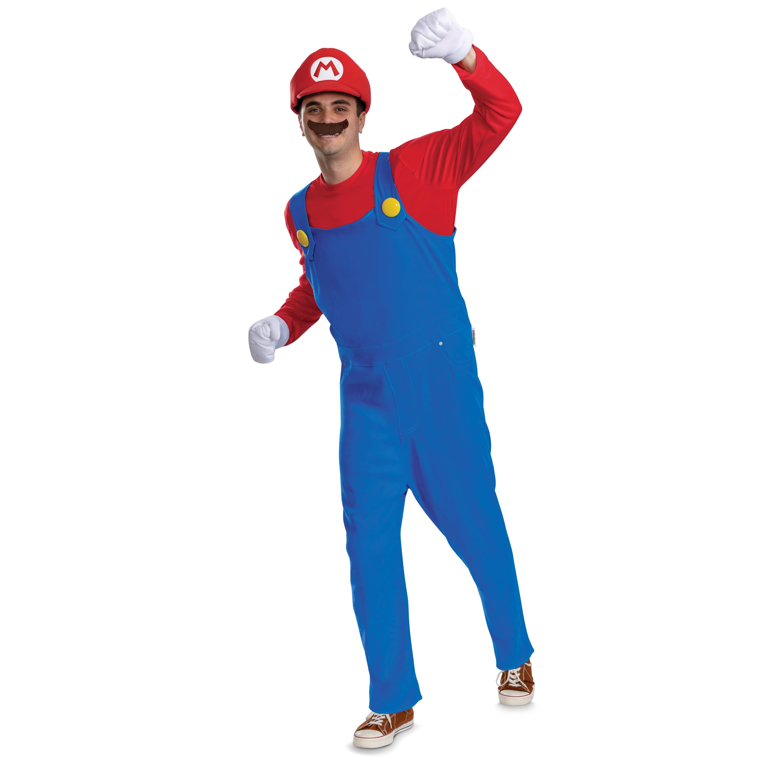 Disguise Super Mario Bros Adult Premium Mario Costume