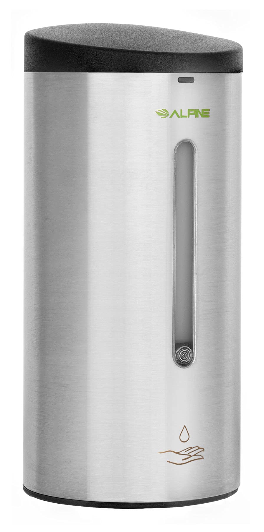 Alpine Automatic Soap Dispenser - Touchless Hand Sanitizer Liquid/Gel Dispenser - for Restaurant, Hospital, School, Hotel, Kitchen, and Bathroom-700mL(Stainless Steel)  - Good