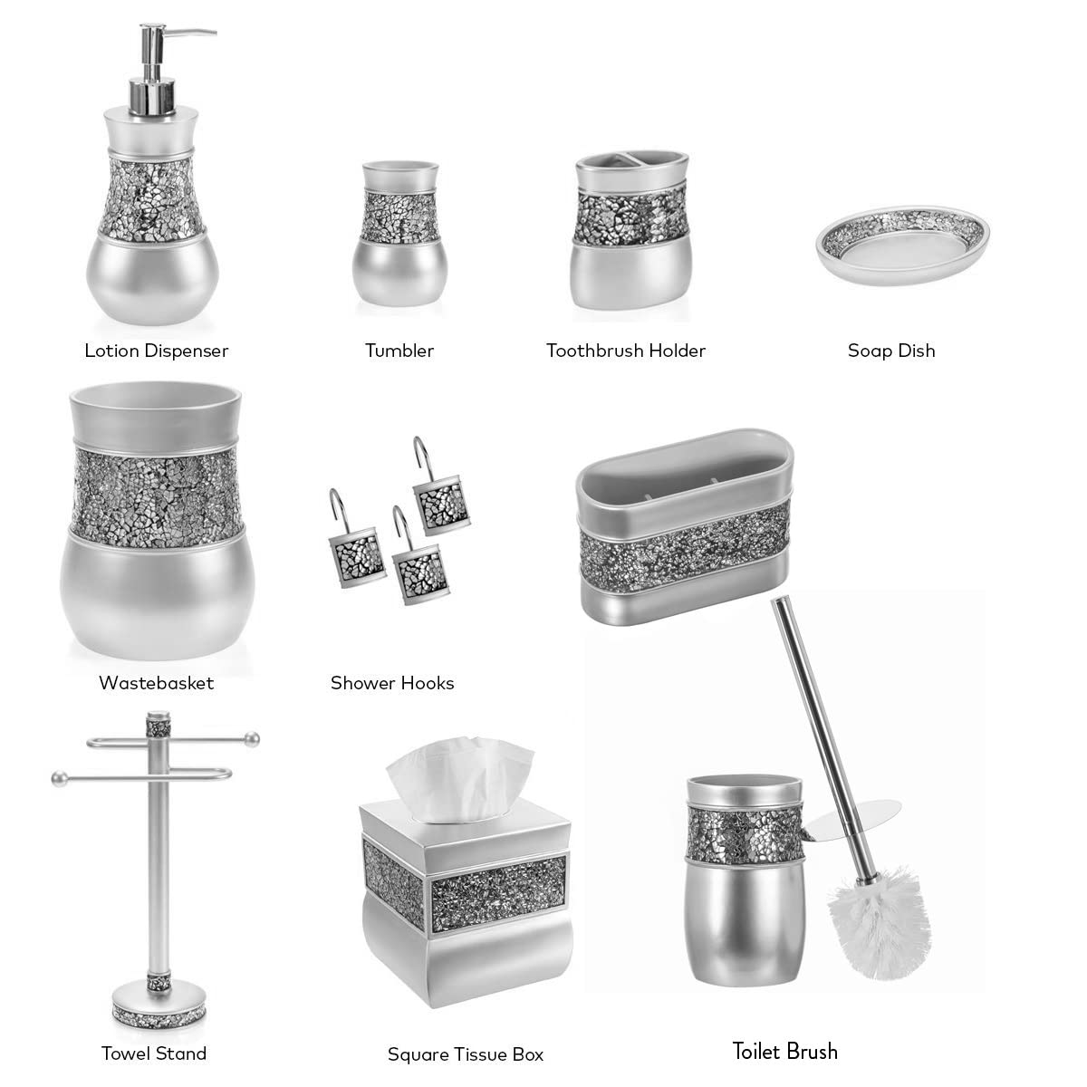 Gray soap-dispensers  - Like New