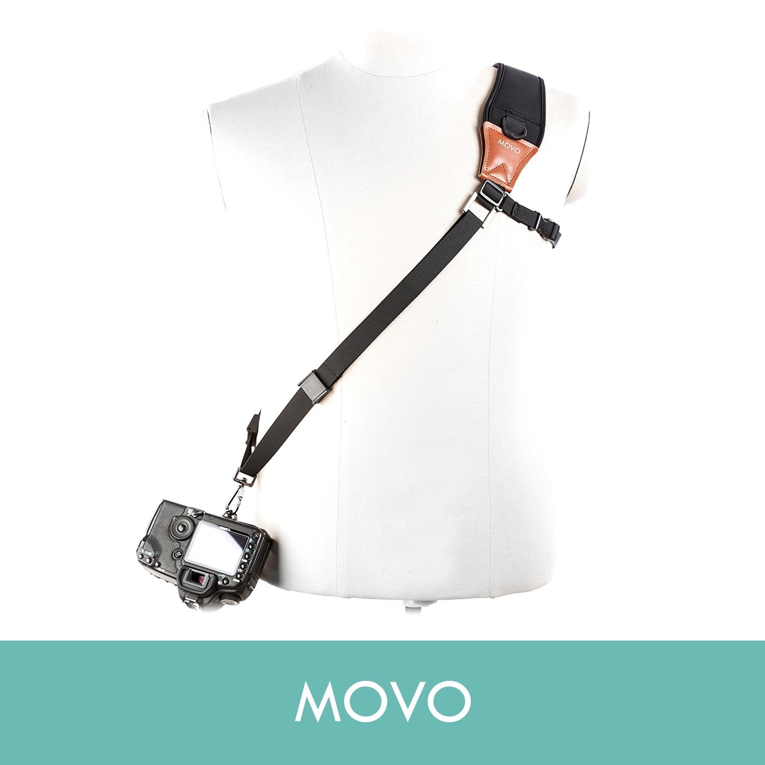 Movo Rapid Action Over-The-Shoulder Camera Sling Strap with Quick Release Clip  - Very Good