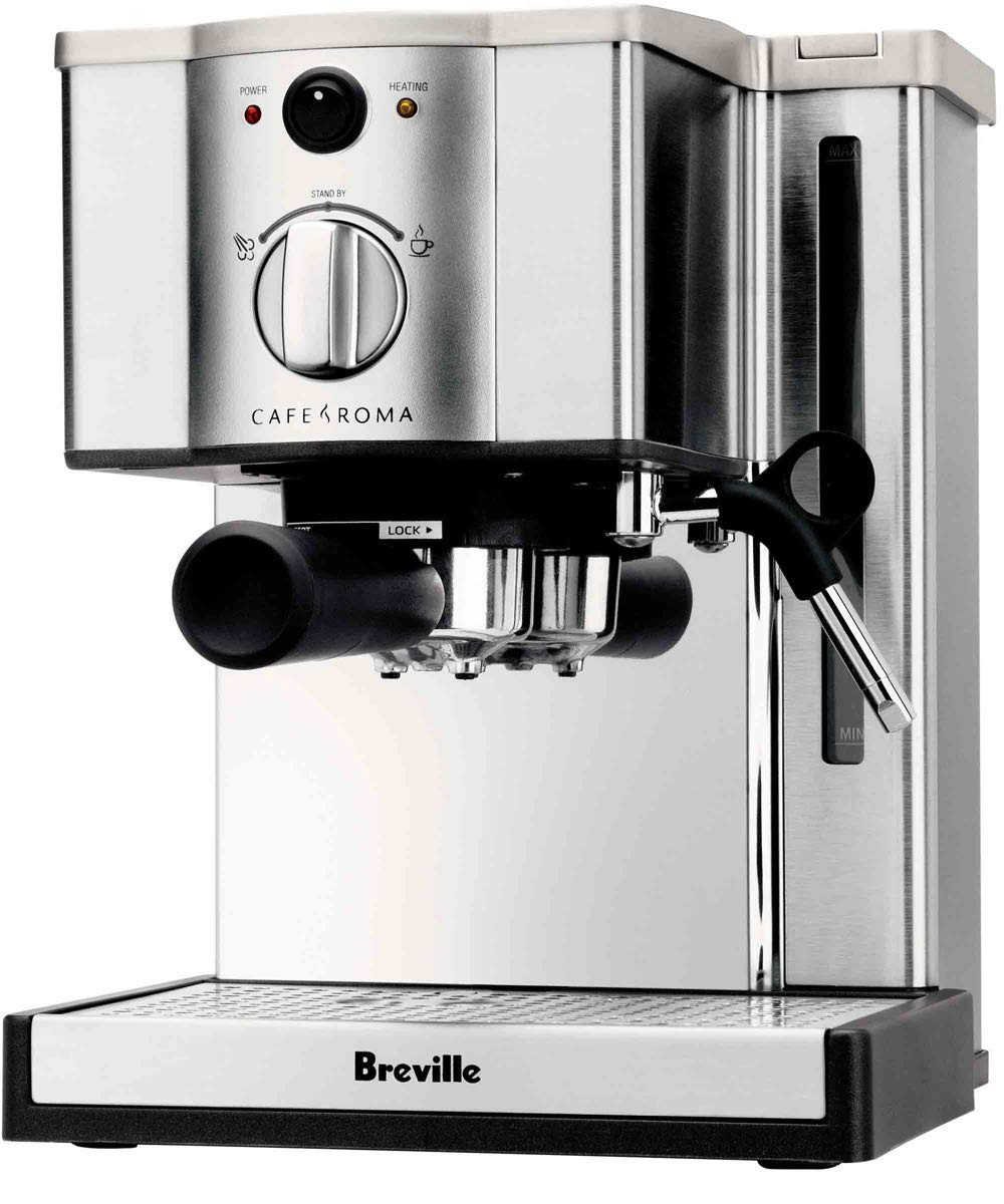 Breville ESP8XL Cafe Roma Stainless Espresso Maker,1.2 liters  - Acceptable