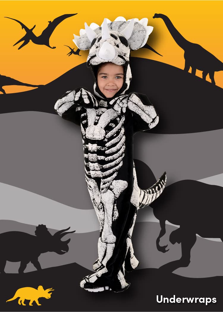 UNDERWRAPS Kids Triceratops Fossil Costume