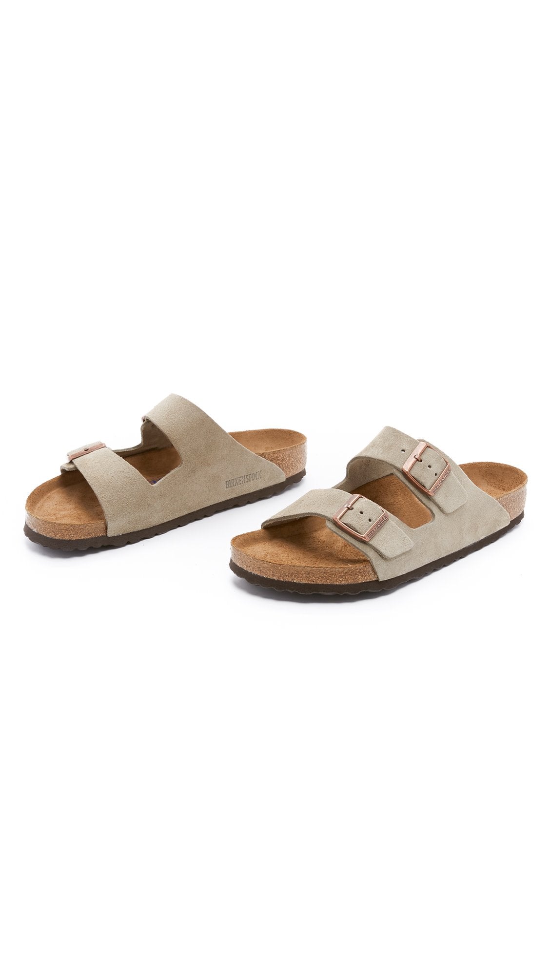 Birkenstock Men's Amalfi Leather Soft Footbed Arizona Sandals