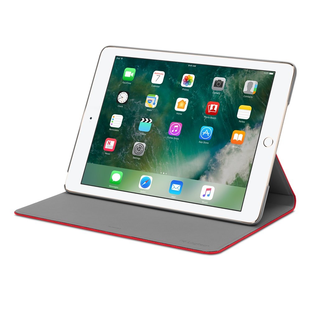 Logitech Hinge Case for iPad Air Mars Red Orange  - Like New