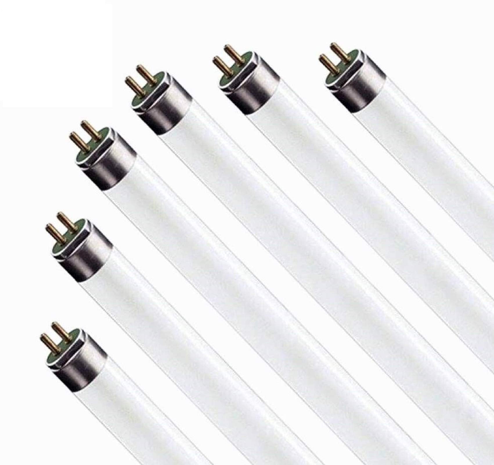 Circle (6 Pack F17T8/841 17W 24 Inch T8 Fluorescent Tube Light Bulb, 4100K Cool White, Medium Bi-Pin (G13) Base, 17 Watt T8 Light Bulbs  - Like New