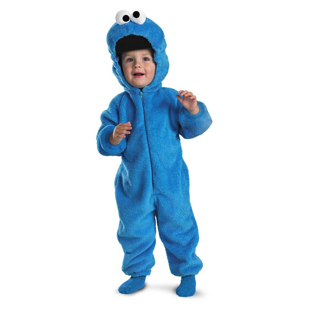 Cookie Monster DLX Plush - Size: Child L (4-6)