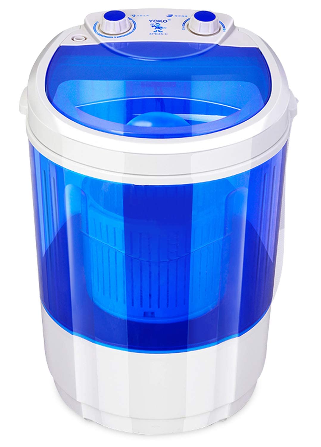 DENSORS Portable Single Tub Washer - The Laundry Alternative - Washing Capacity Less Than 1.2Kg - Portable Clothes Washer For Small Clothes Like Socks, Undergarments Etc - Travel Washing Machine  - Very Good