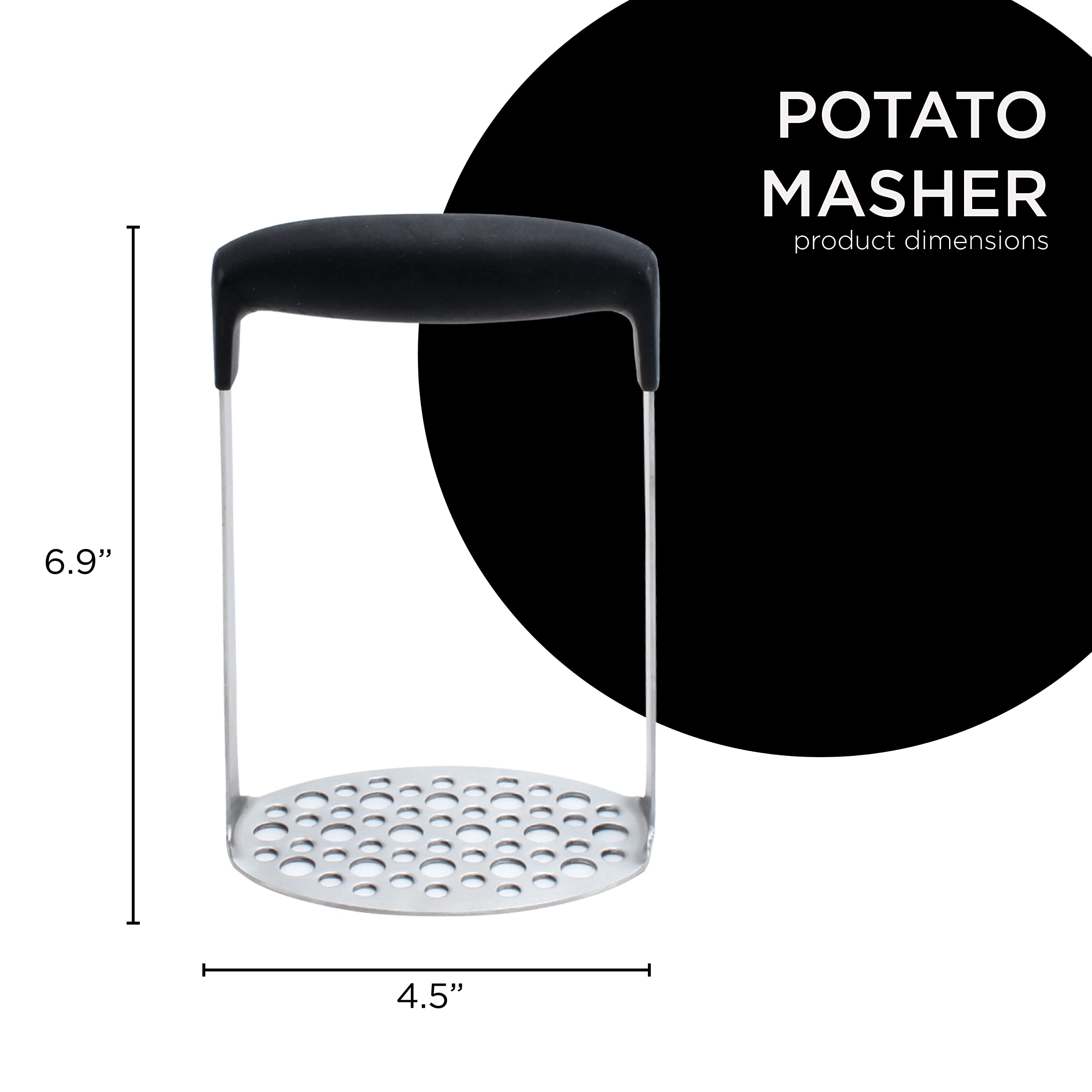 Social Chef Hand Held Potato Masher  - Like New