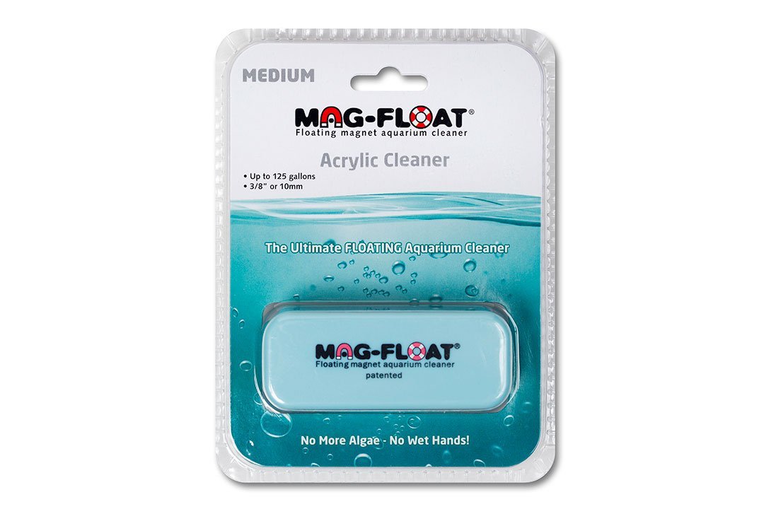 Gulfstream Tropical AGU130A Mag-Float Acrylic Aquarium Cleaner, Medium