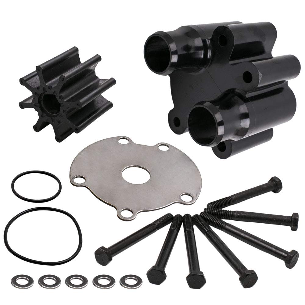 Waverspeed Water Pump Housing and Impeller Repair Kit for Mercruiser Bravo 46-807151A14 for Sierra 18-3150  - Very Good