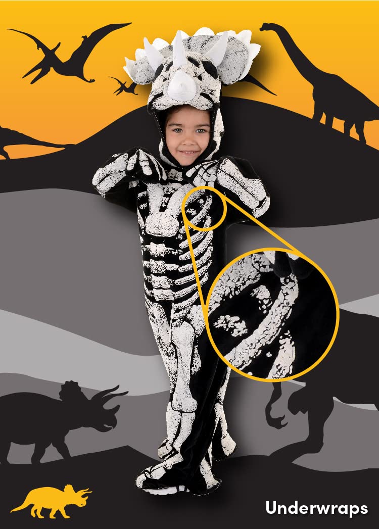 UNDERWRAPS Kids Triceratops Fossil Costume