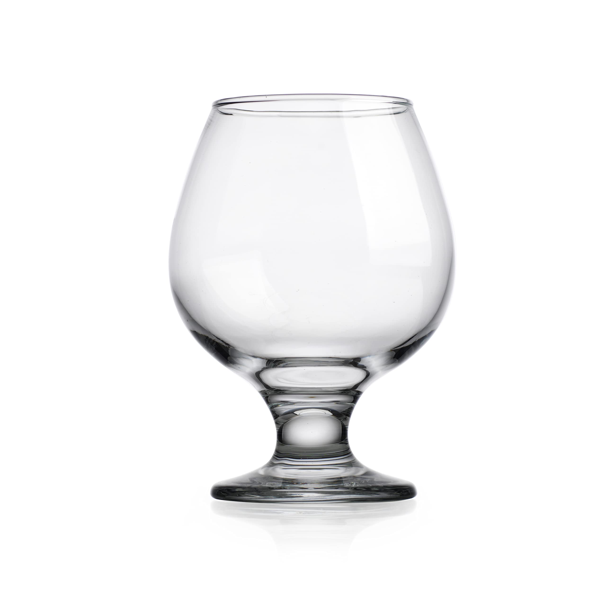 Glaver's Cognac Stemmed Glasses, Set Of 4 13.25 Snifter Glass Set, Classic Whisky Glasses Perfect size for Scotch, Bourbon, Spirits, Beer Tasting, Cognac, Snifter Glasses  - Like New