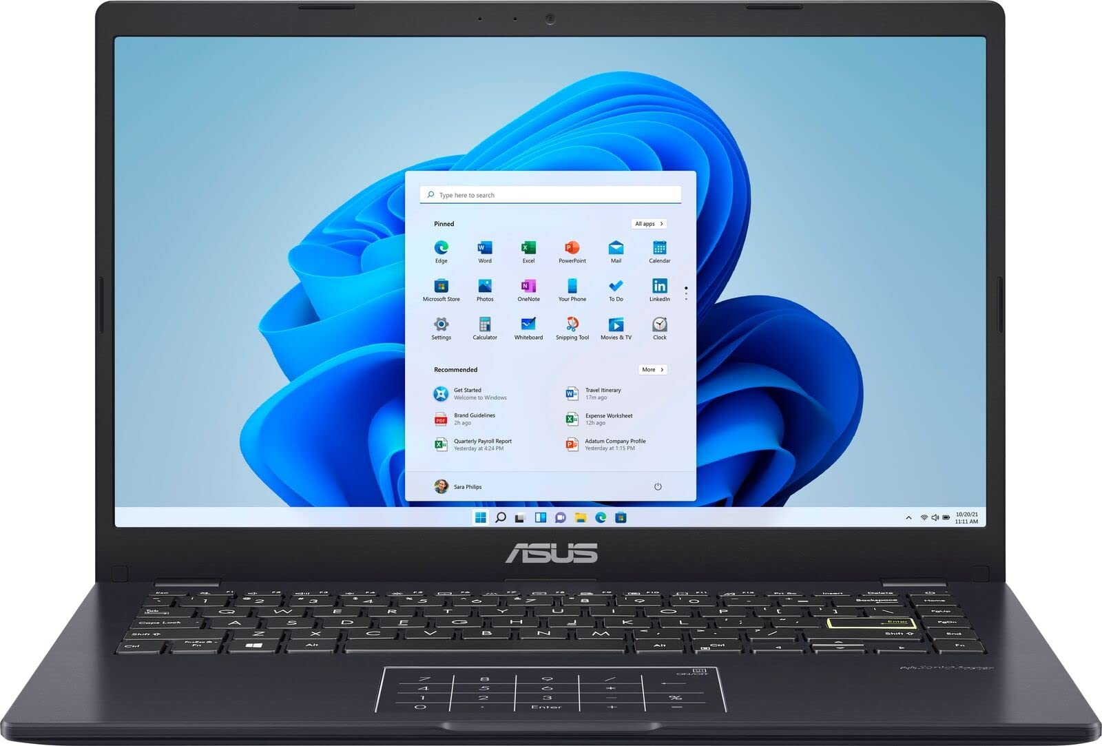ASUS E410MA 14" Laptop Computer Intel Celeron N4020 1.1GHz Processor; 4GB DDR4 Onboard RAM; 64GB eMMC Storage; Intel UHD Graphics 600  - Like New