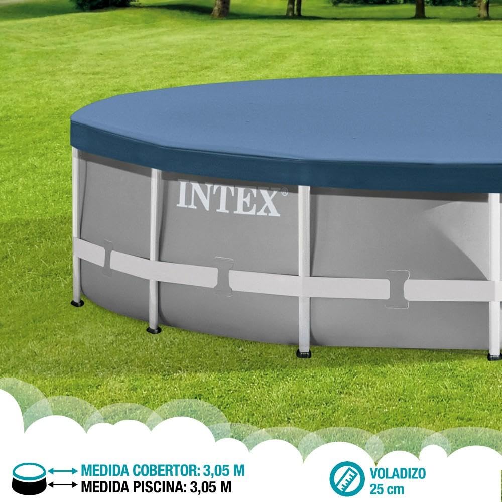 Intex Round Metal Frame Pool Cover  - Like New