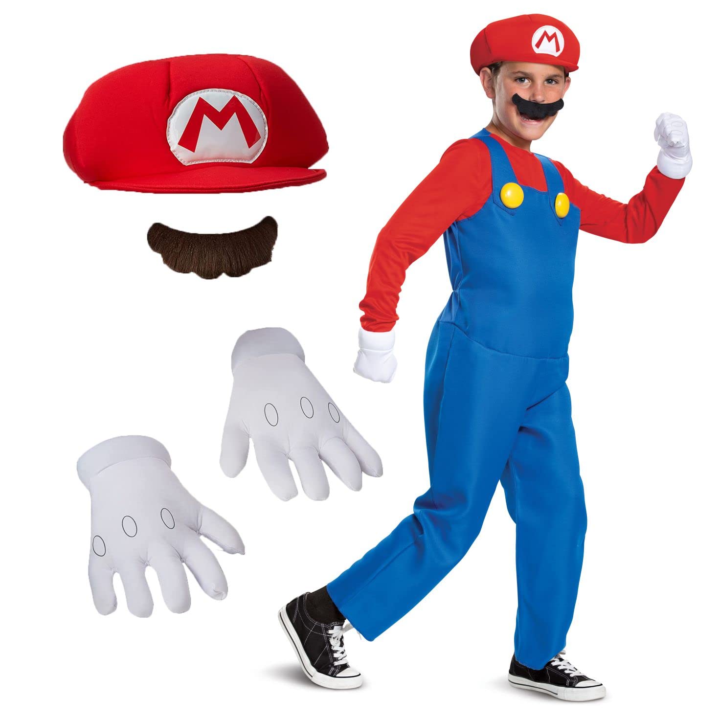 Mario Deluxe Child Boy Costume